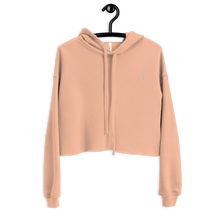 Load image into Gallery viewer, Women's oversized cropped hoodie - Peach