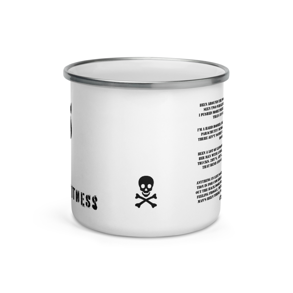 Taktikal Fitness Enamel Mug