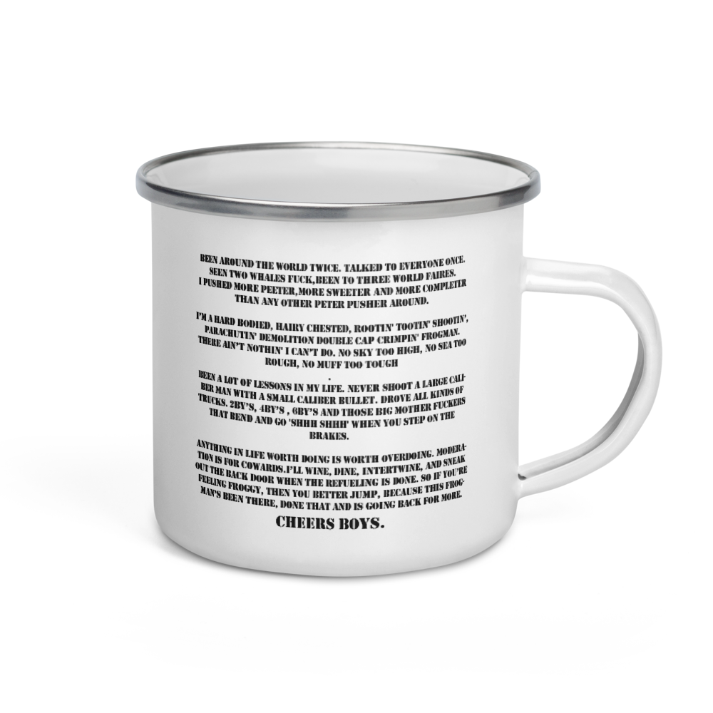Taktikal Fitness Enamel Mug