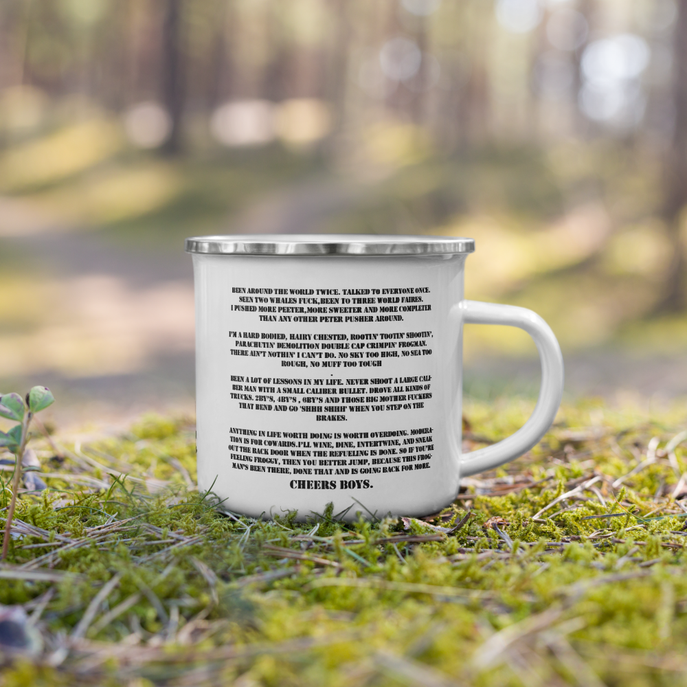 Taktikal Fitness Enamel Mug