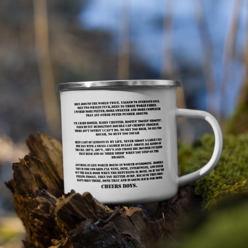 Taktikal Fitness Enamel Mug